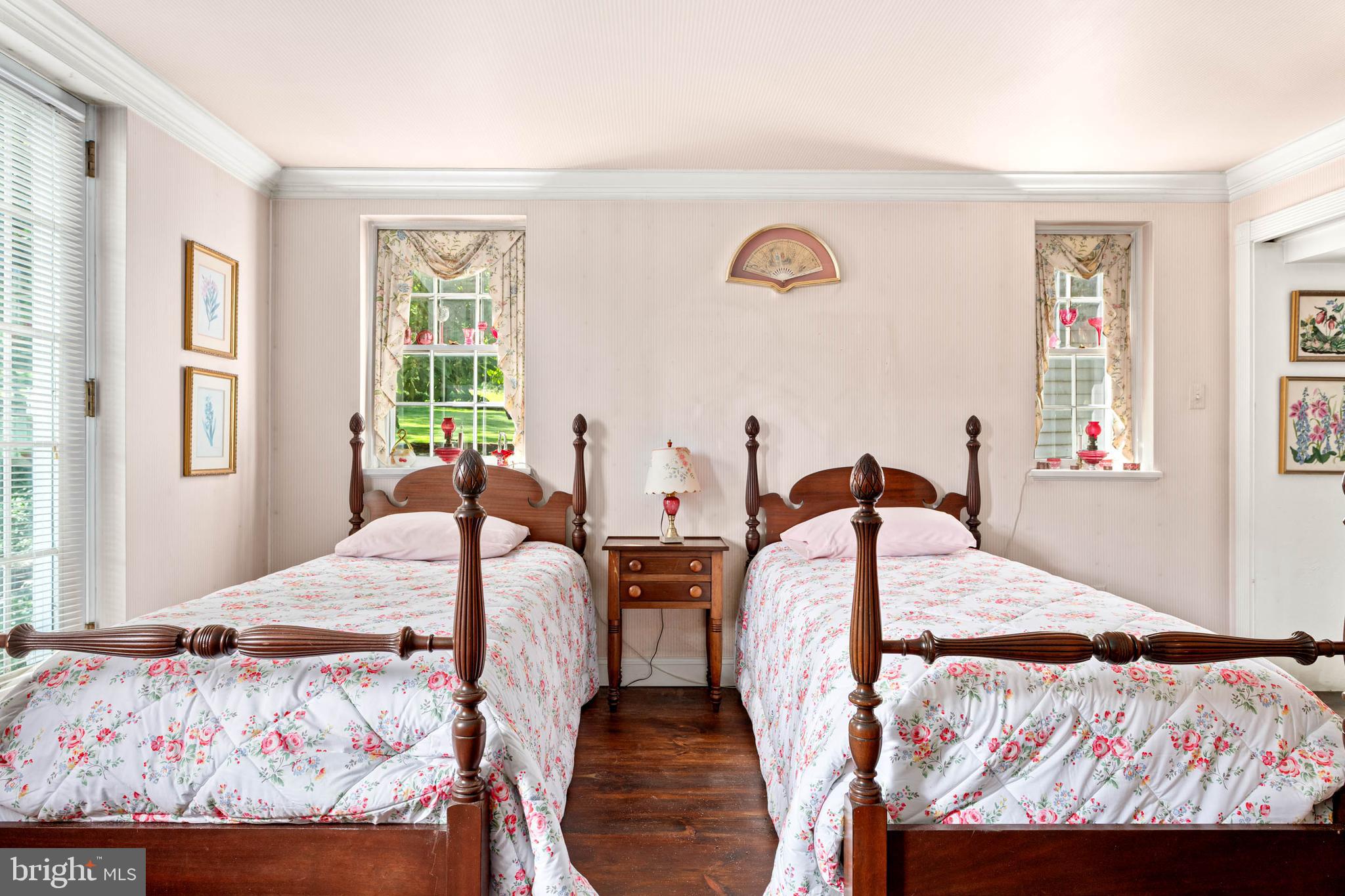 2070 Huntingdon Road Huntingdon Valley, PA 19006 - Photo 32 of 76 a bedroom with two beds and a window