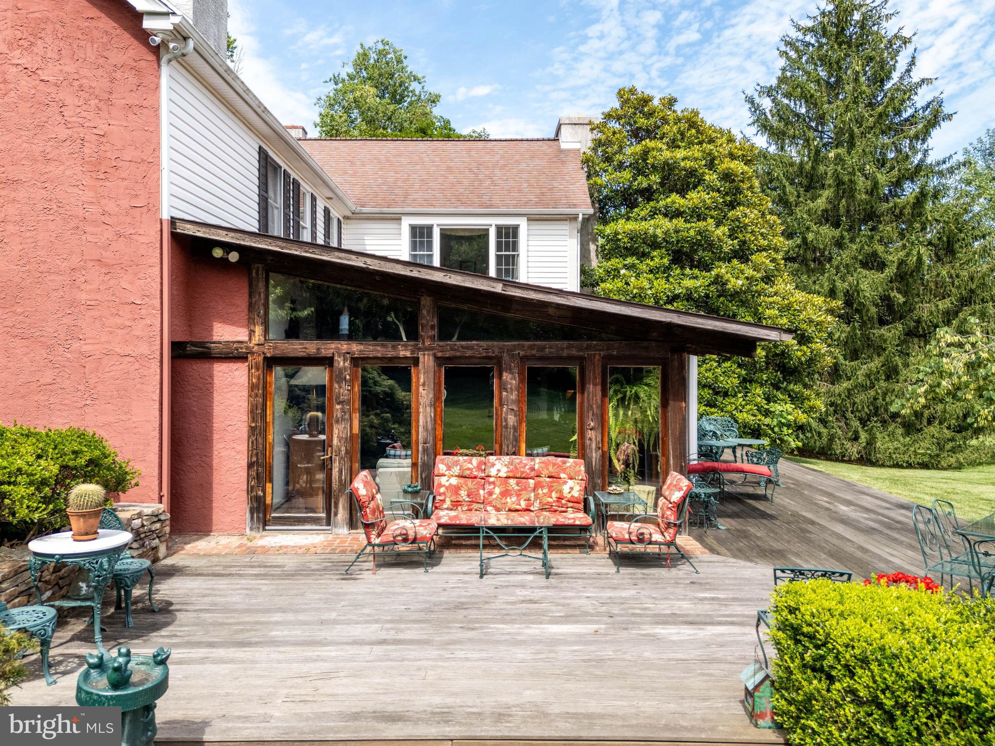 2070 Huntingdon Road Huntingdon Valley, PA 19006 - Photo 42 of 76 a view of sitting area in front of house