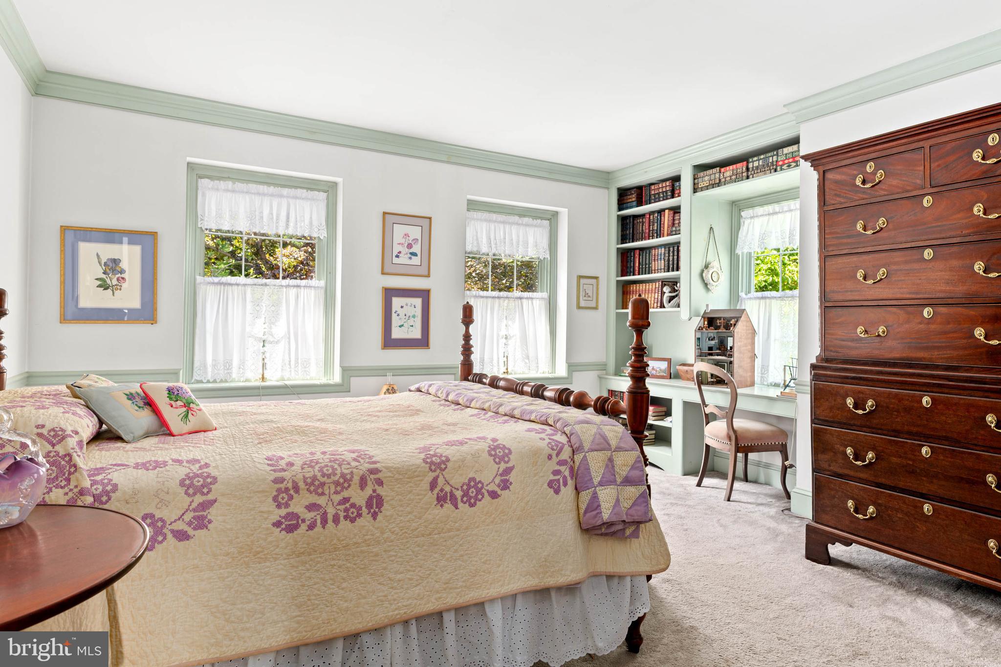 2070 Huntingdon Road Huntingdon Valley, PA 19006 - Photo 47 of 76 a bedroom with a bed and a dresser