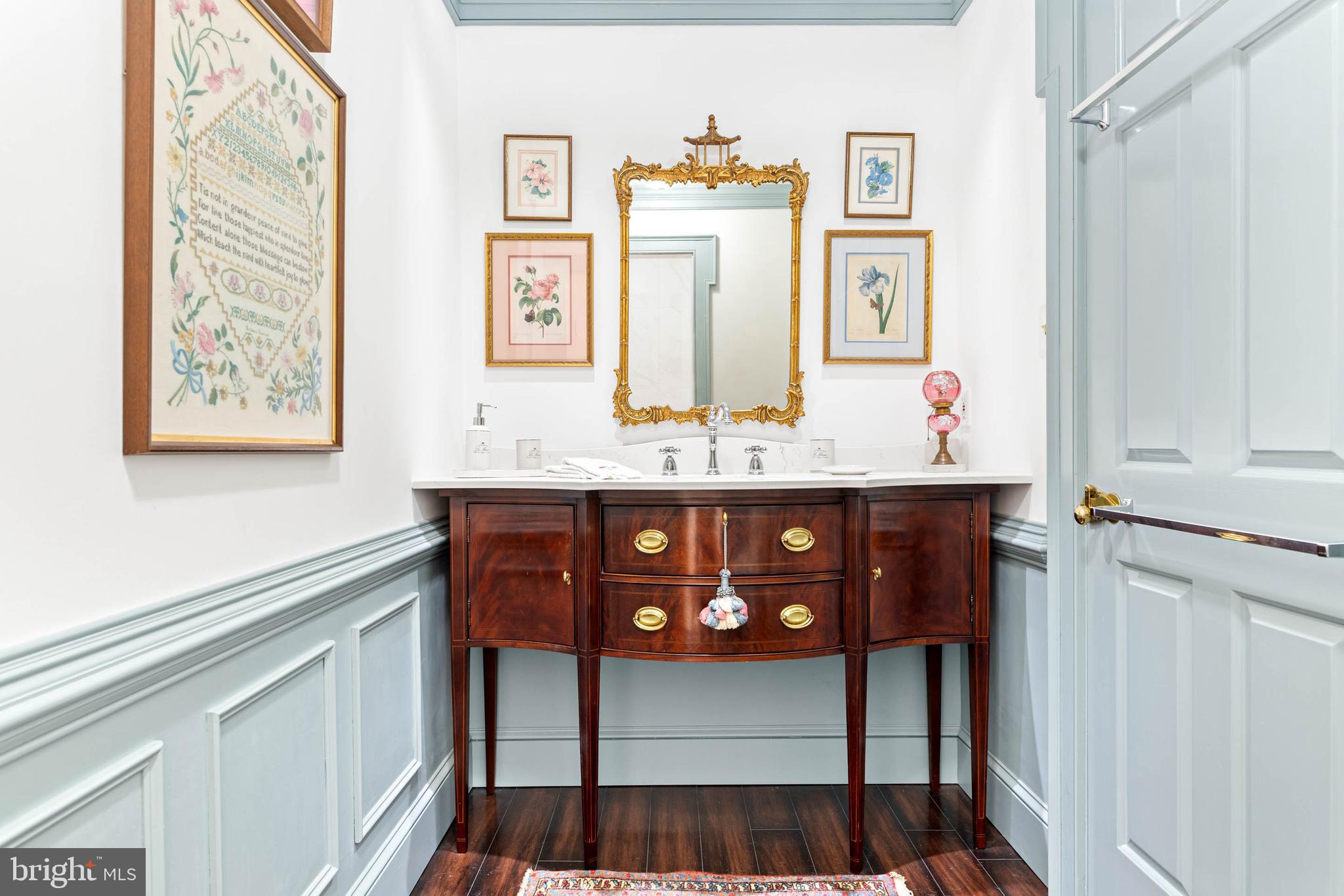 2070 Huntingdon Road Huntingdon Valley, PA 19006 - Photo 49 of 76 a bathroom with a sink and a mirror
