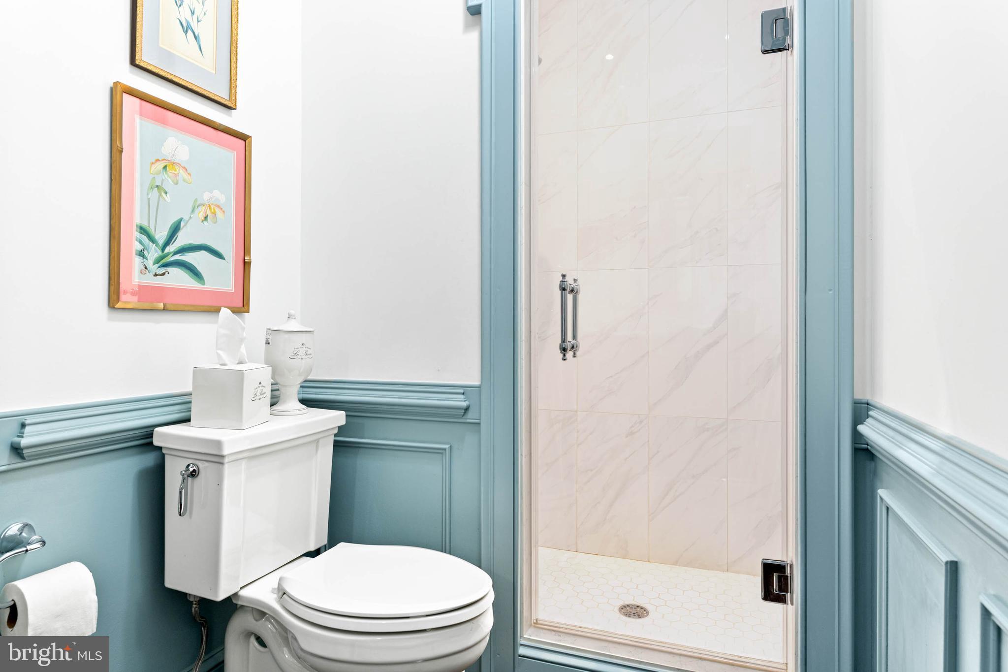 2070 Huntingdon Road Huntingdon Valley, PA 19006 - Photo 50 of 76 a bathroom with a toilet a sink and shower