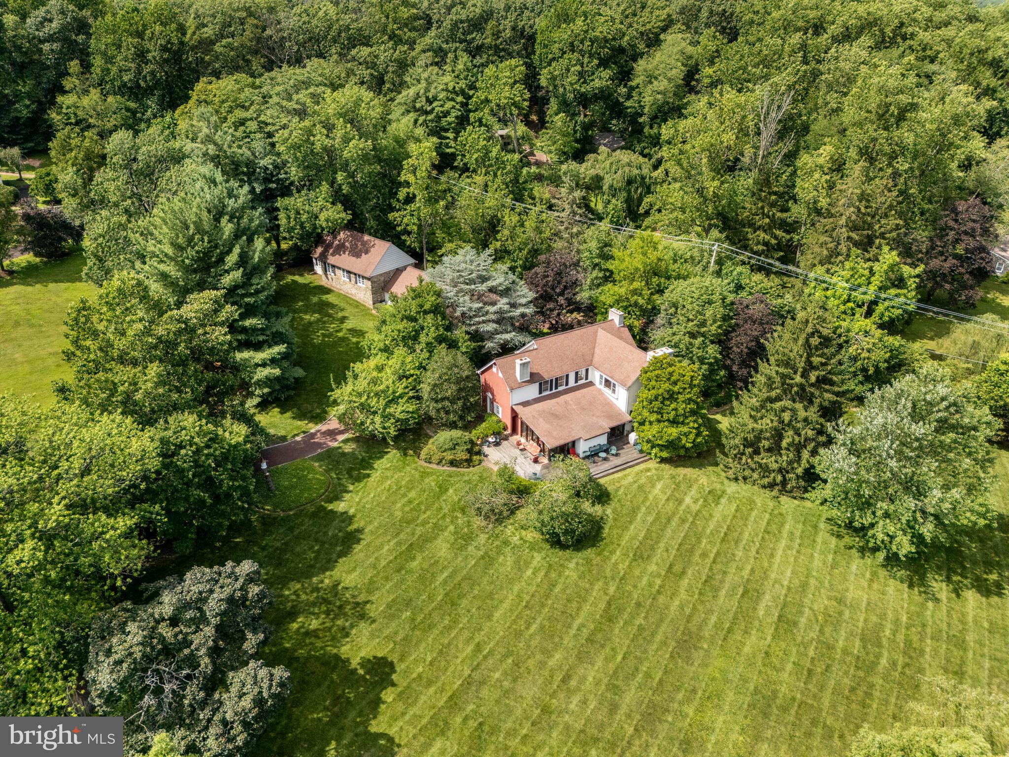 2070 Huntingdon Road Huntingdon Valley, PA 19006 - Photo 73 of 76 a backyard of a house with table and chairs