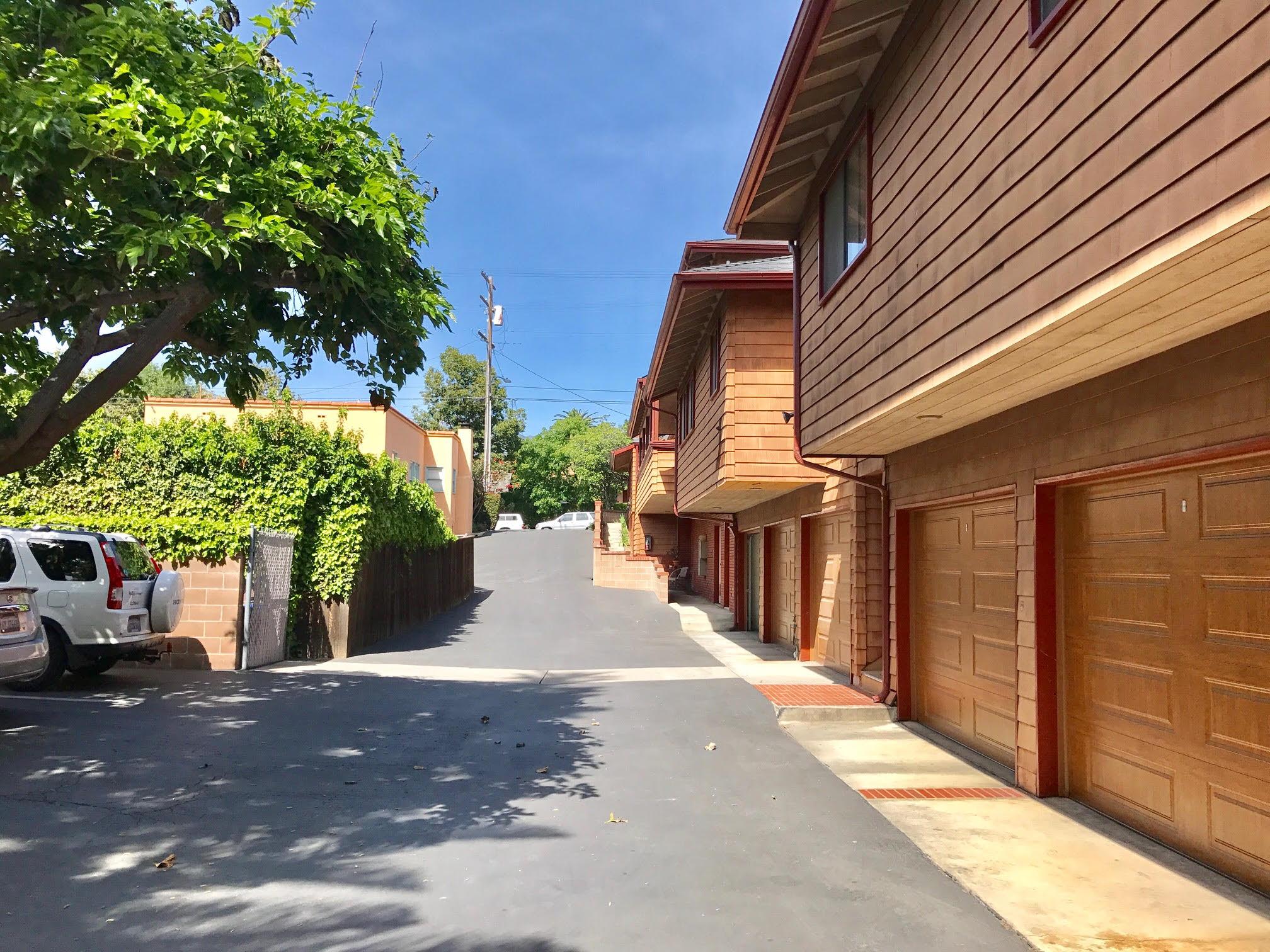 1815 Bath Street, Unit 1 Santa Barbara, CA 93101 - Photo 18 of 19 a view of a street with a trees
