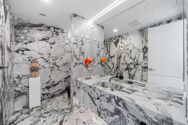 a view of a city from a balcony