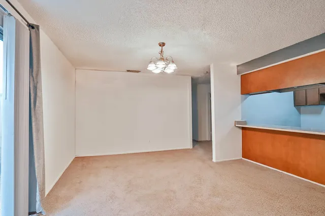 a view of a room with window