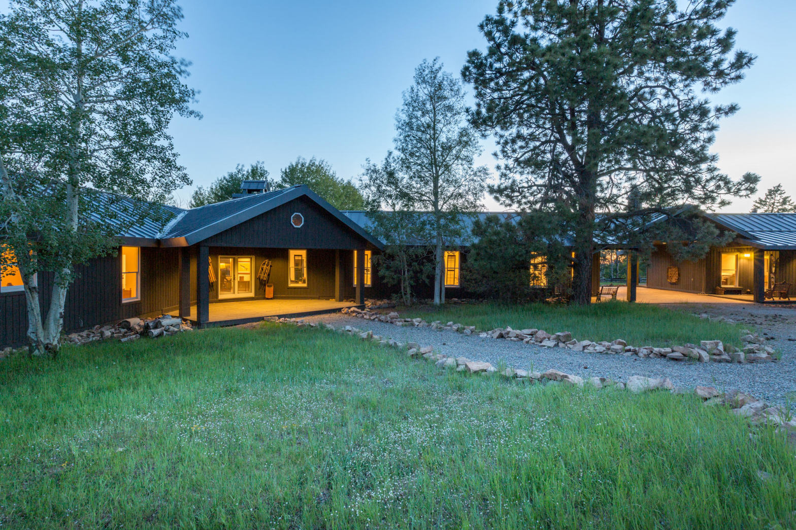 3289 Laughing Dog Road Placerville, CO 81430 - Photo 11 of 52 a view of a house with a backyard