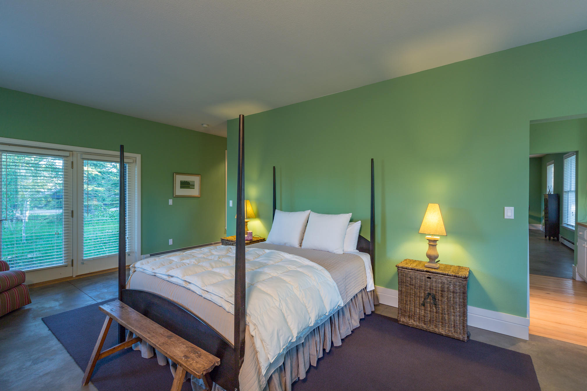 3289 Laughing Dog Road Placerville, CO 81430 - Photo 38 of 52 a bed room with a bed and a night stand