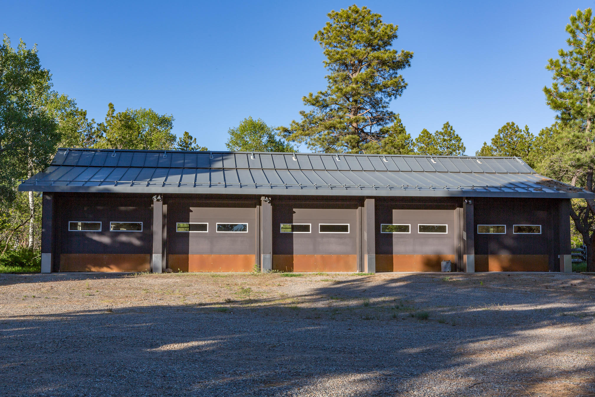 3289 Laughing Dog Road Placerville, CO 81430 - Photo 41 of 52 a front view of a house with a yard