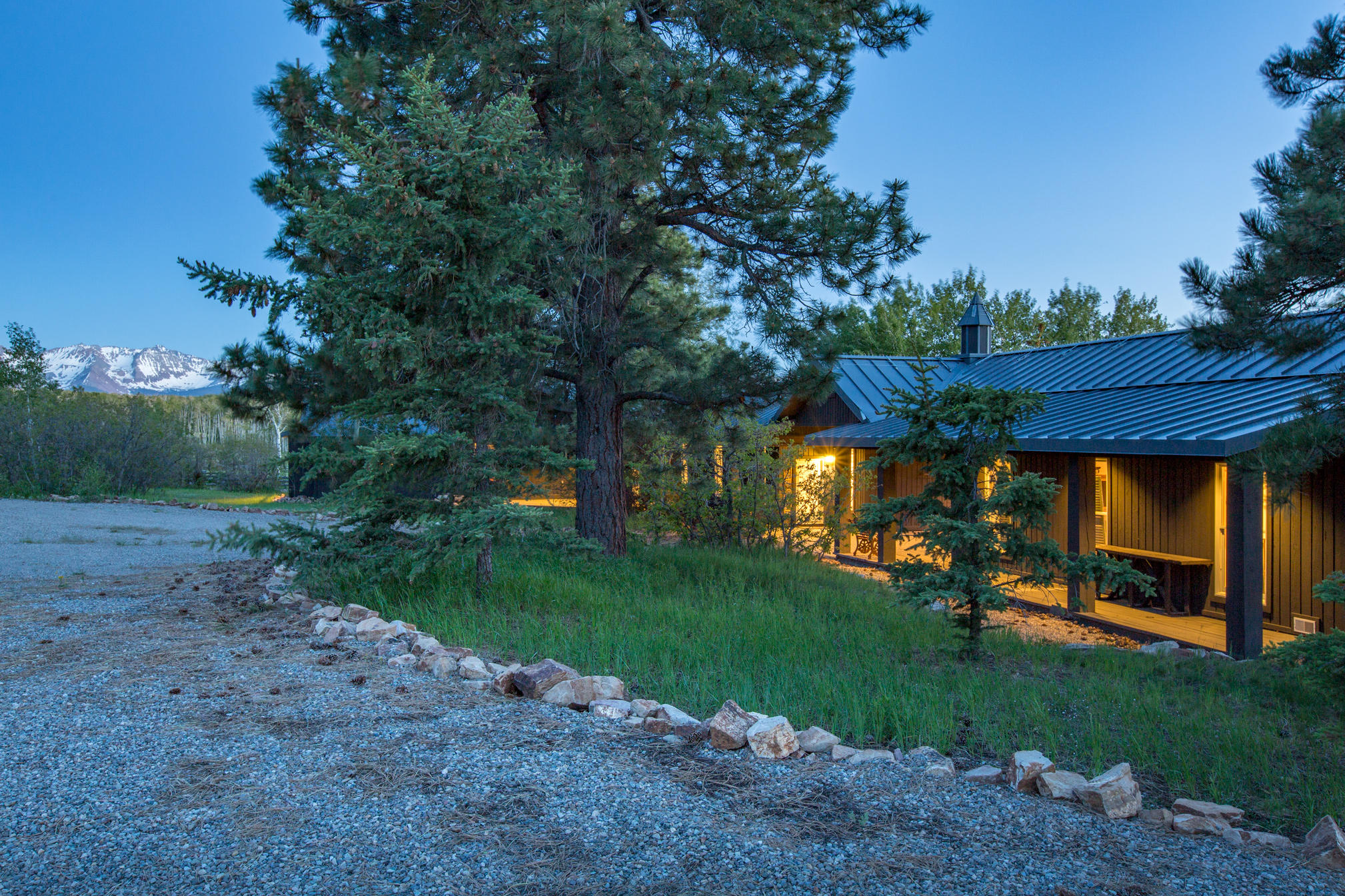 3289 Laughing Dog Road Placerville, CO 81430 - Photo 52 of 52 a view of a house with backyard