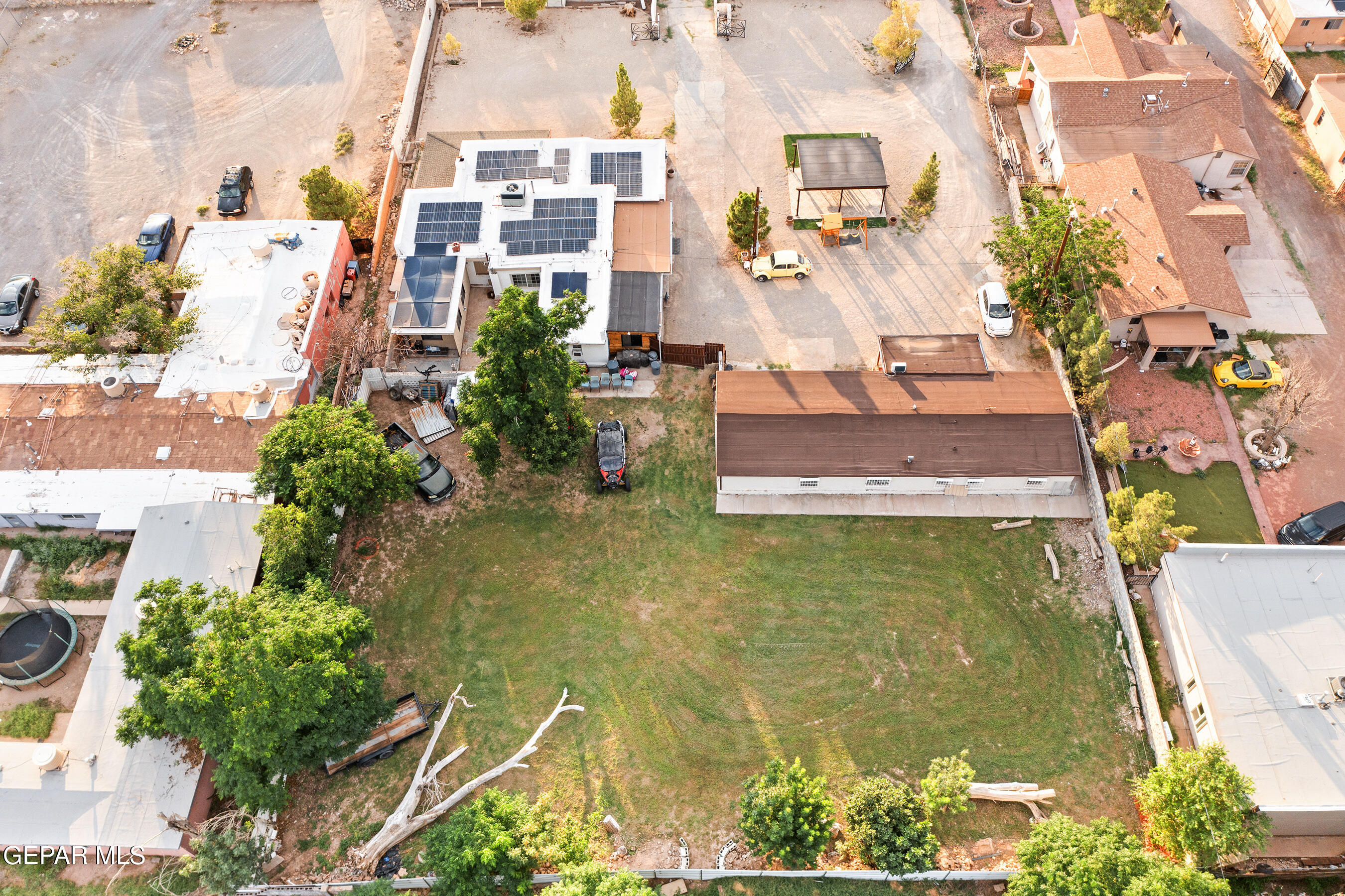 146 Croom Road El Paso, TX 79915 - Photo 20 of 54 an aerial view of residential houses with yard