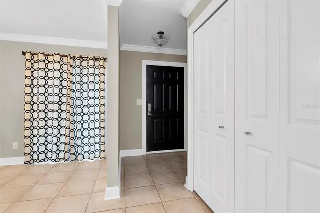 a view of a entryway door