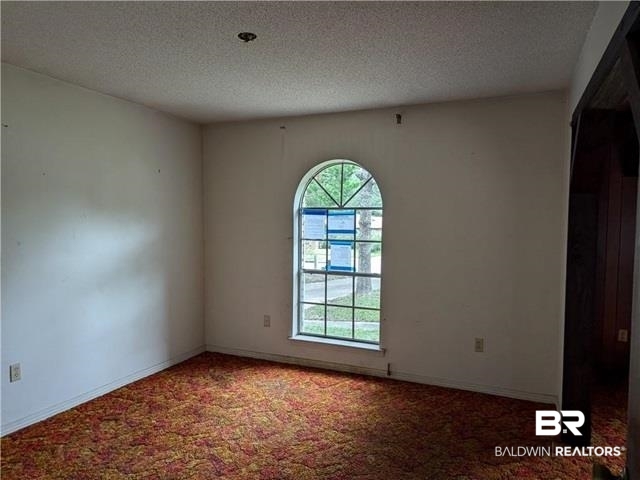 3817 Lansdowne Circle Mobile, AL 36693 - Photo 4 of 16 Carpeted spare room featuring a textured ceiling