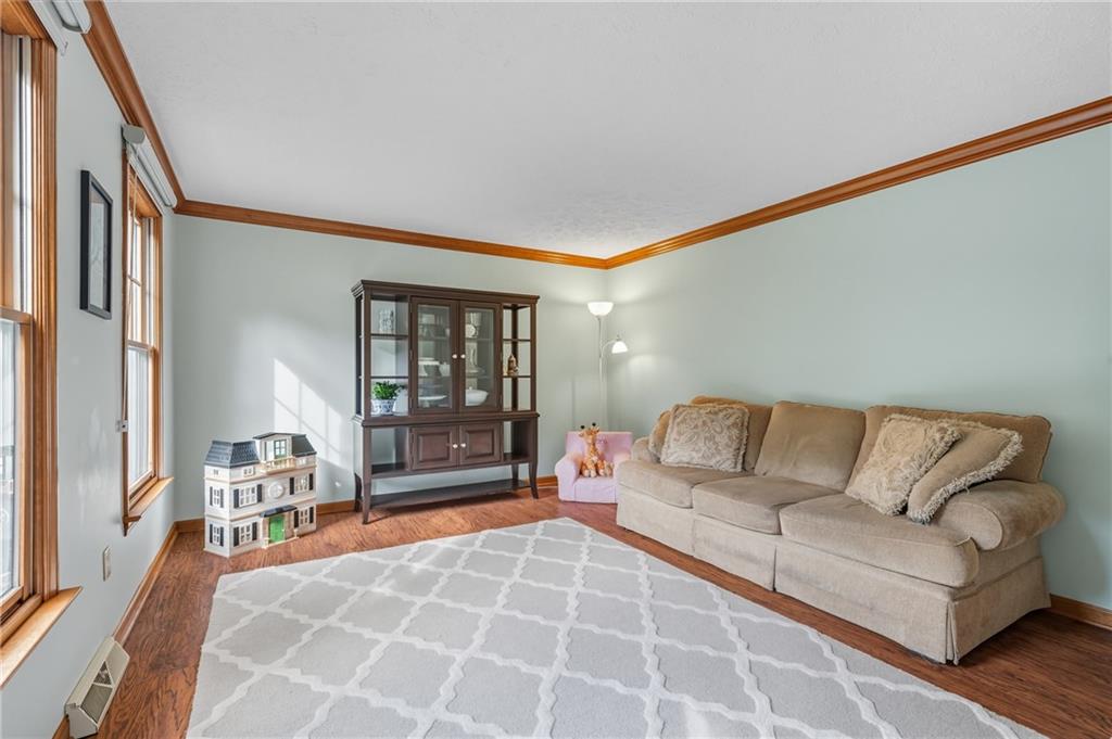 122 Rippling Brook Drive Sewickley, PA 15143 - Photo 12 of 31 a living room with furniture and a flat screen tv