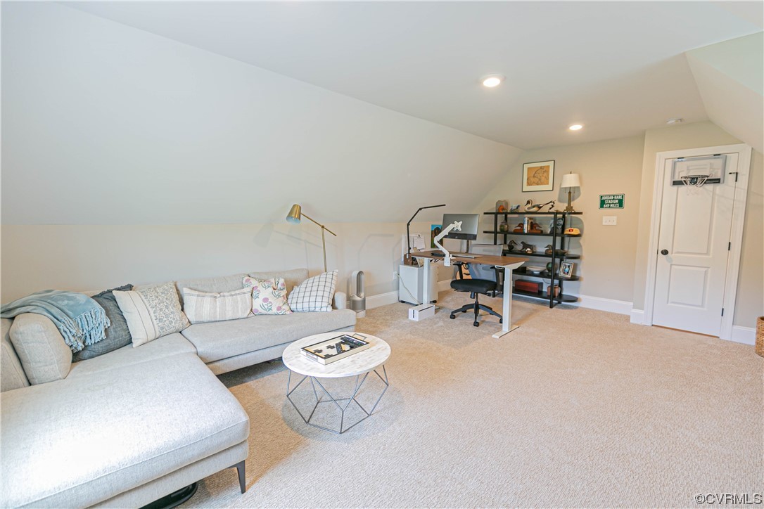10337 Georgetown Road Mechanicsville, VA 23116 - Photo 41 of 50 Carpeted recreation room with carpet & recessed lights. This room has endless possibilities!