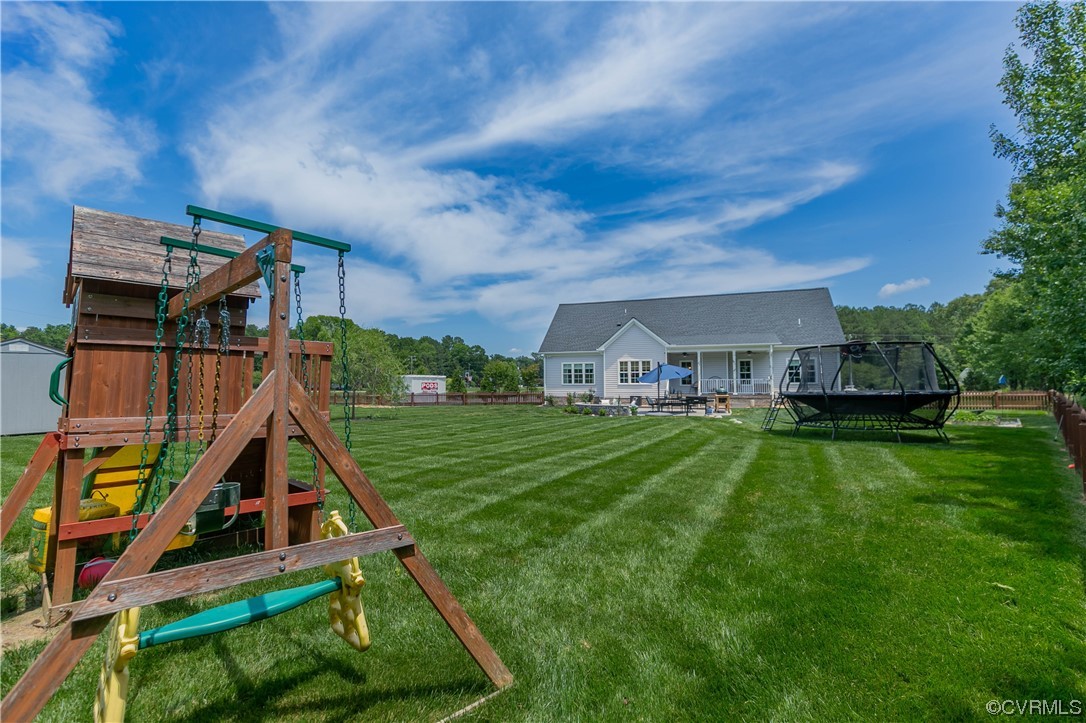 10337 Georgetown Road Mechanicsville, VA 23116 - Photo 48 of 50 View of playground featuring a yard
