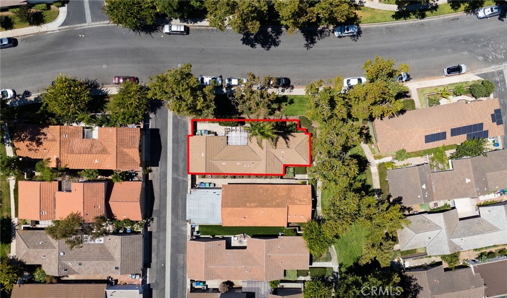 92 Orchard Irvine, CA 92618 - Photo 34 of 46 an aerial view of a house with a yard and a outdoor space
