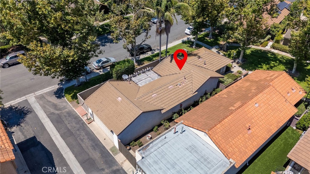 92 Orchard Irvine, CA 92618 - Photo 42 of 46 an aerial view of a house with a yard