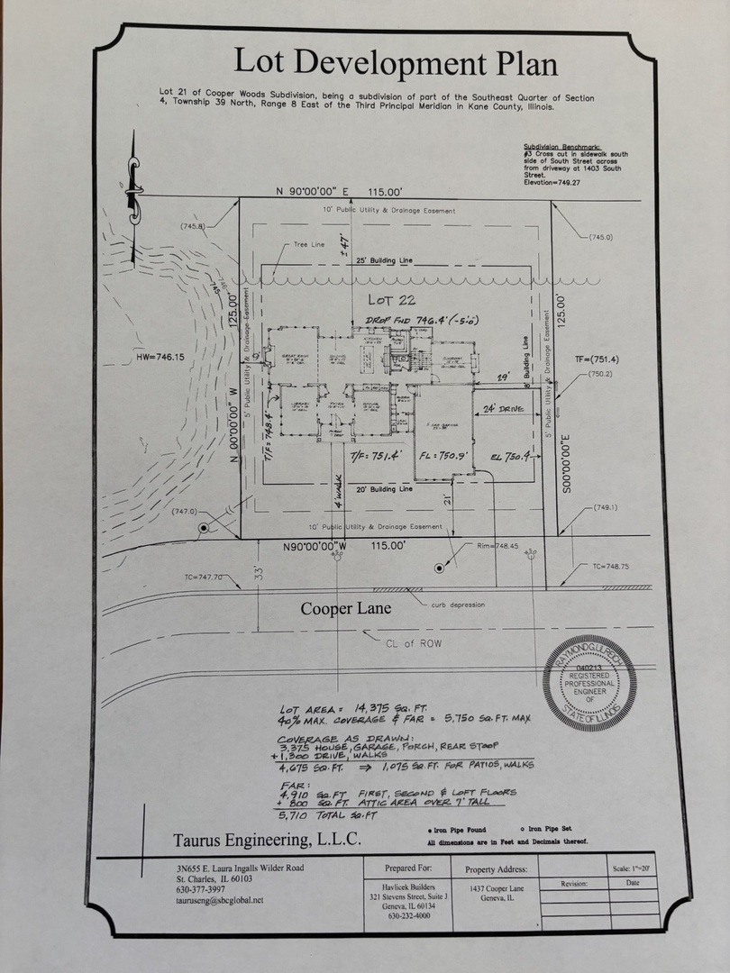 1437 Cooper Lane Geneva, IL 60134 - Photo 4 of 4 a bathroom with a shower