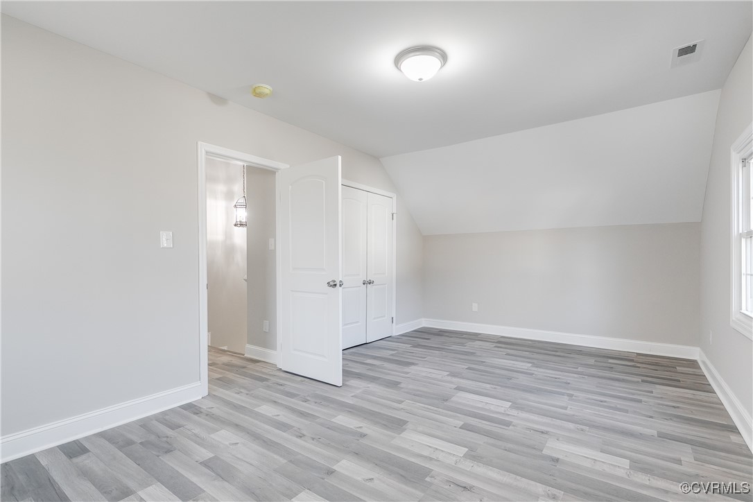 4308 Penick Road Henrico, VA 23228 - Photo 43 of 48 Bonus room featuring light hardwood / wood-style f