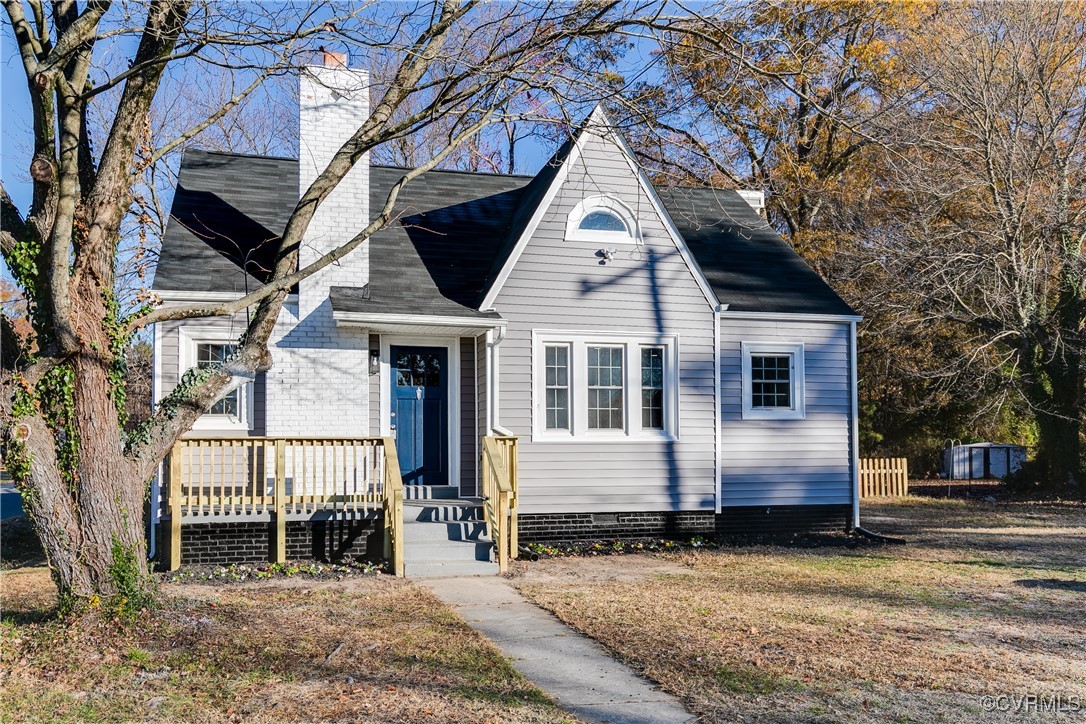 4308 Penick Road Henrico, VA 23228 - Photo 6 of 48 Cape cod-style house with a deck