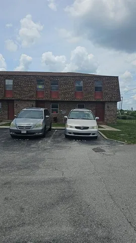 a car parked in the parking