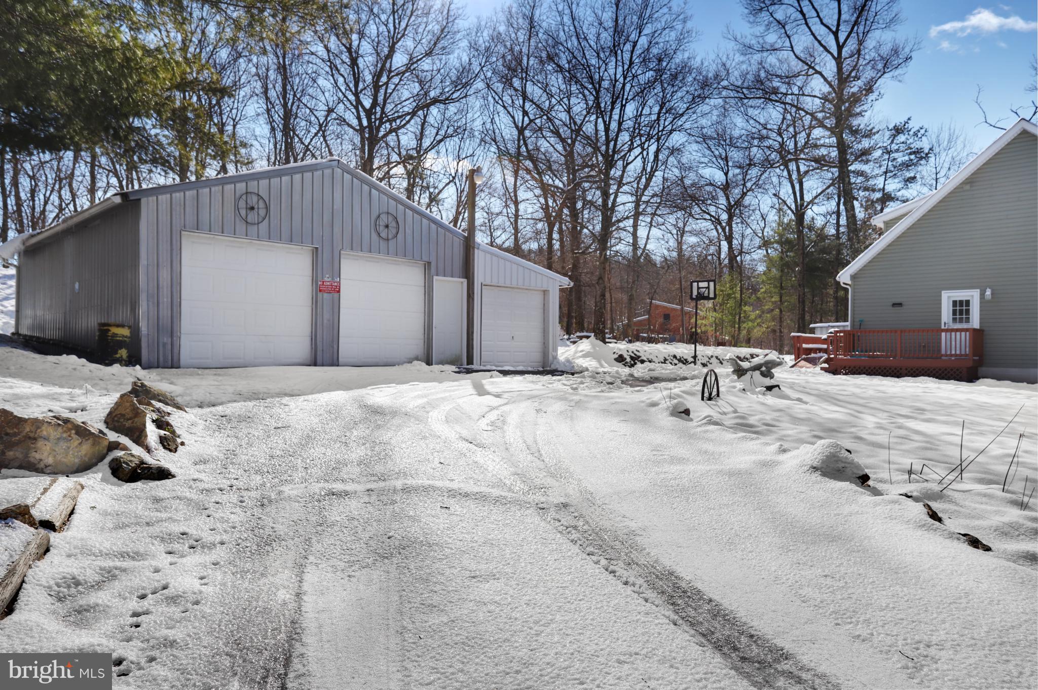 12315 Forrest Hill Road Clear Spring, MD 21722 - Photo 36 of 37 a view of a snow on the road