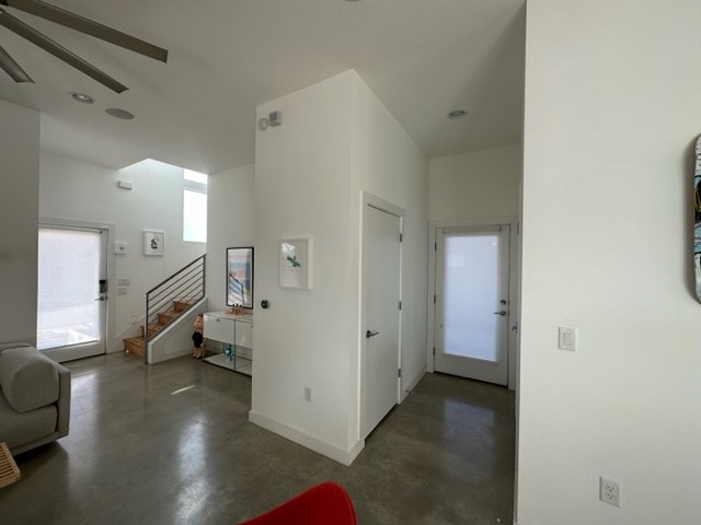 5501 Link Avenue, Unit A Austin, TX 78751 - Photo 6 of 30 a view of a hallway view with staircase