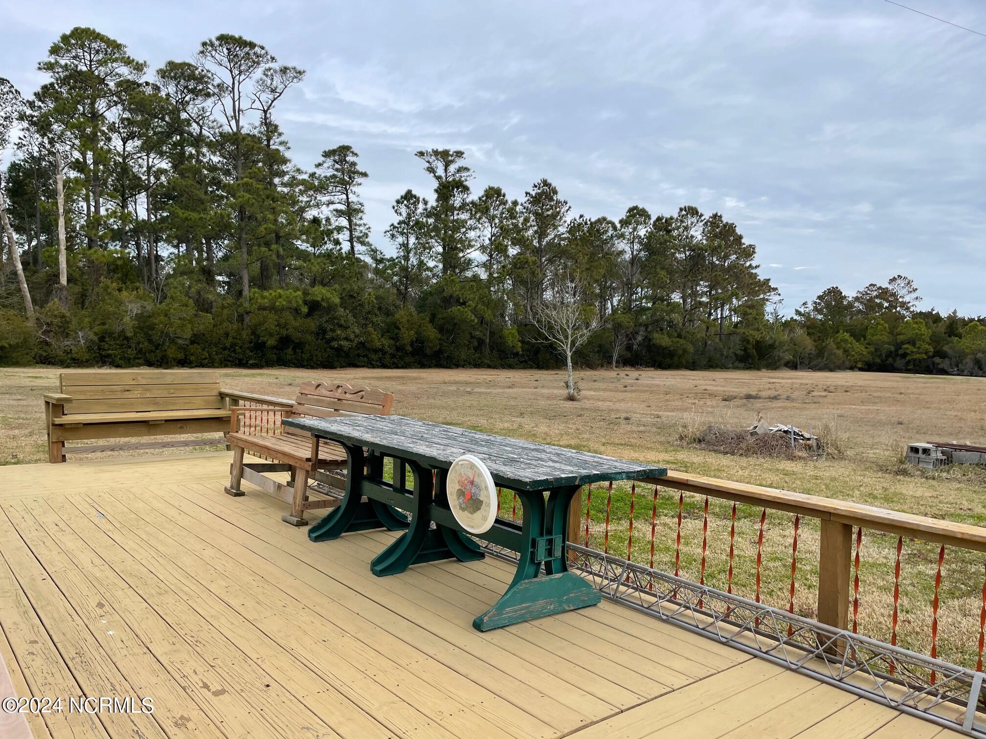2604 Cedar Island Road Cedar Island, NC 28520 - Photo 57 of 62 Deck of Studio