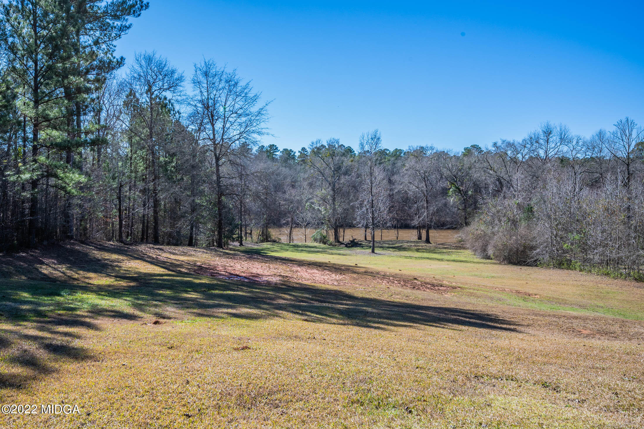 176 Tumbling Shoals Drive Gray, GA 31032 - Photo 48 of 51 a view of a yard with large trees