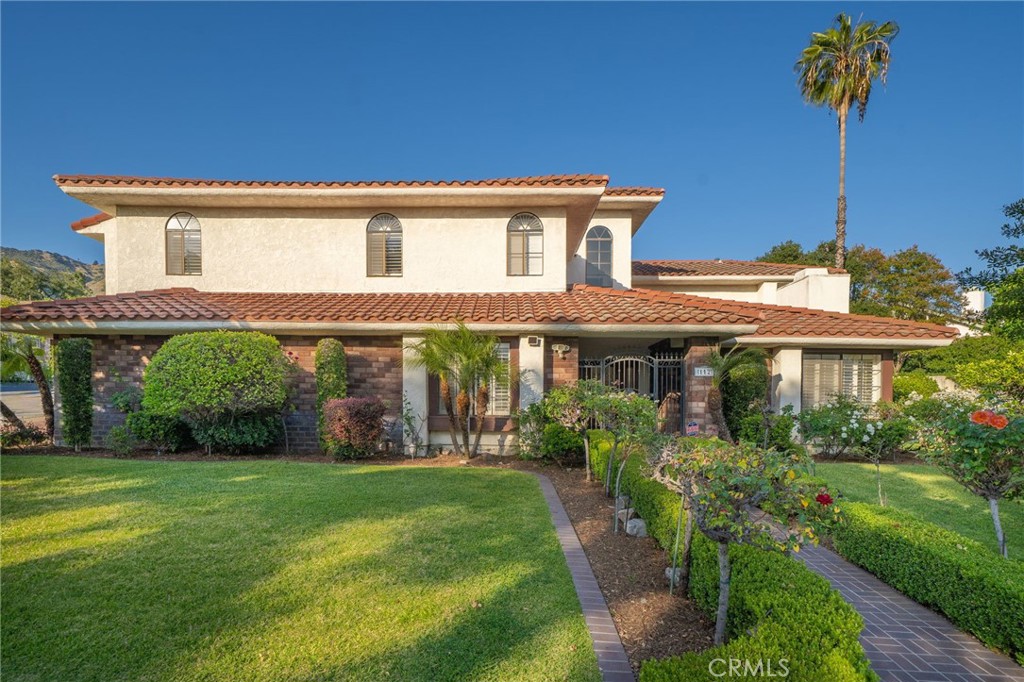112 Morgan Ranch Road Glendora, CA 91741 - Photo 41 of 58 a view of a house with garden and plants
