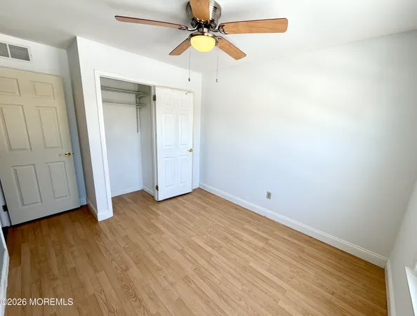 wooden floor in an empty room