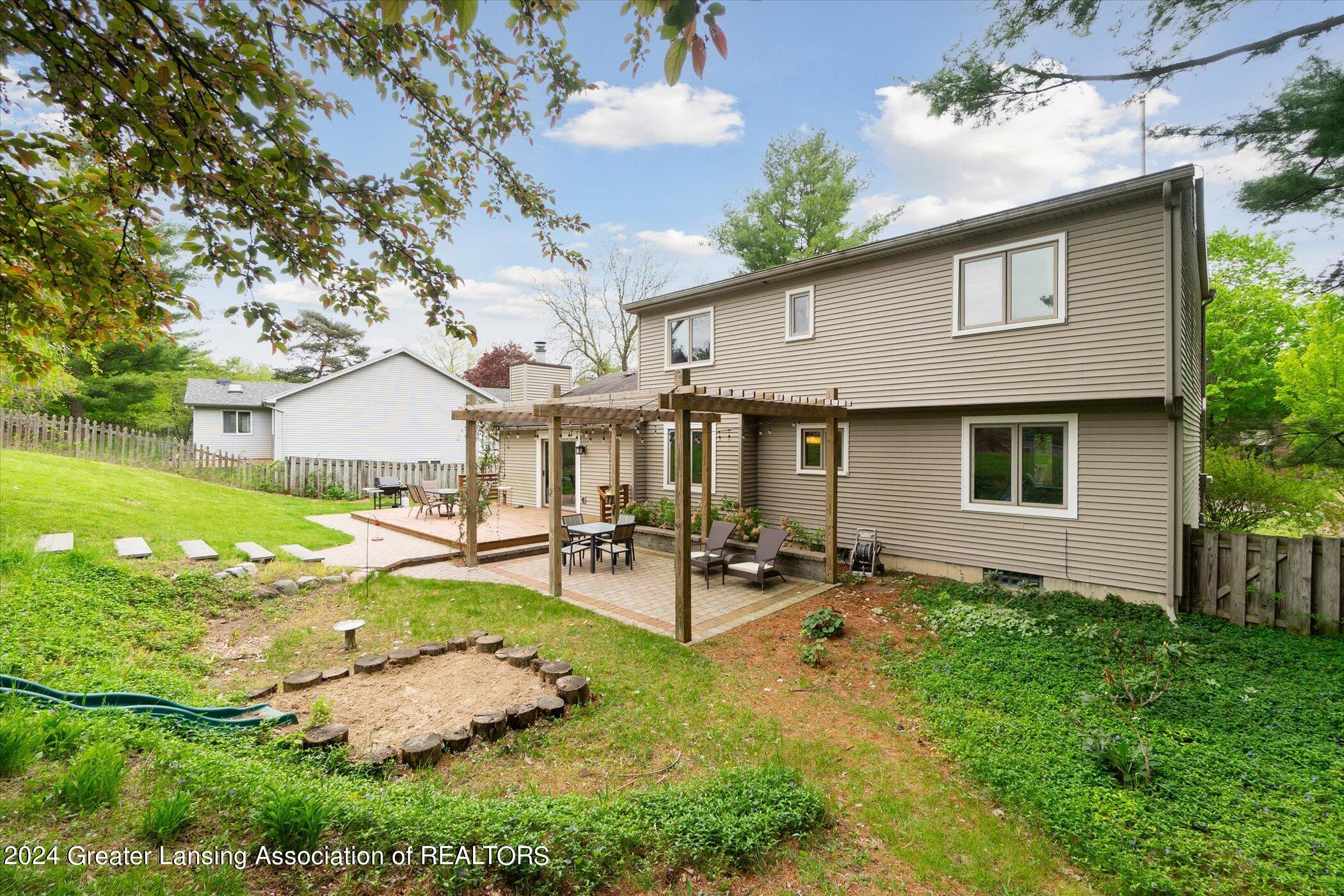 1352 Sebewaing Road Okemos, MI 48864 - Photo 41 of 48 Back of House