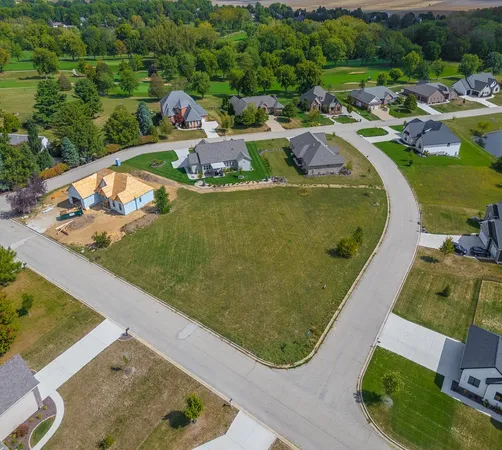 a view of a city with a lake view