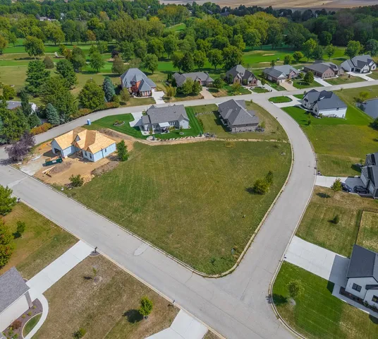 a view of a city with a lake view