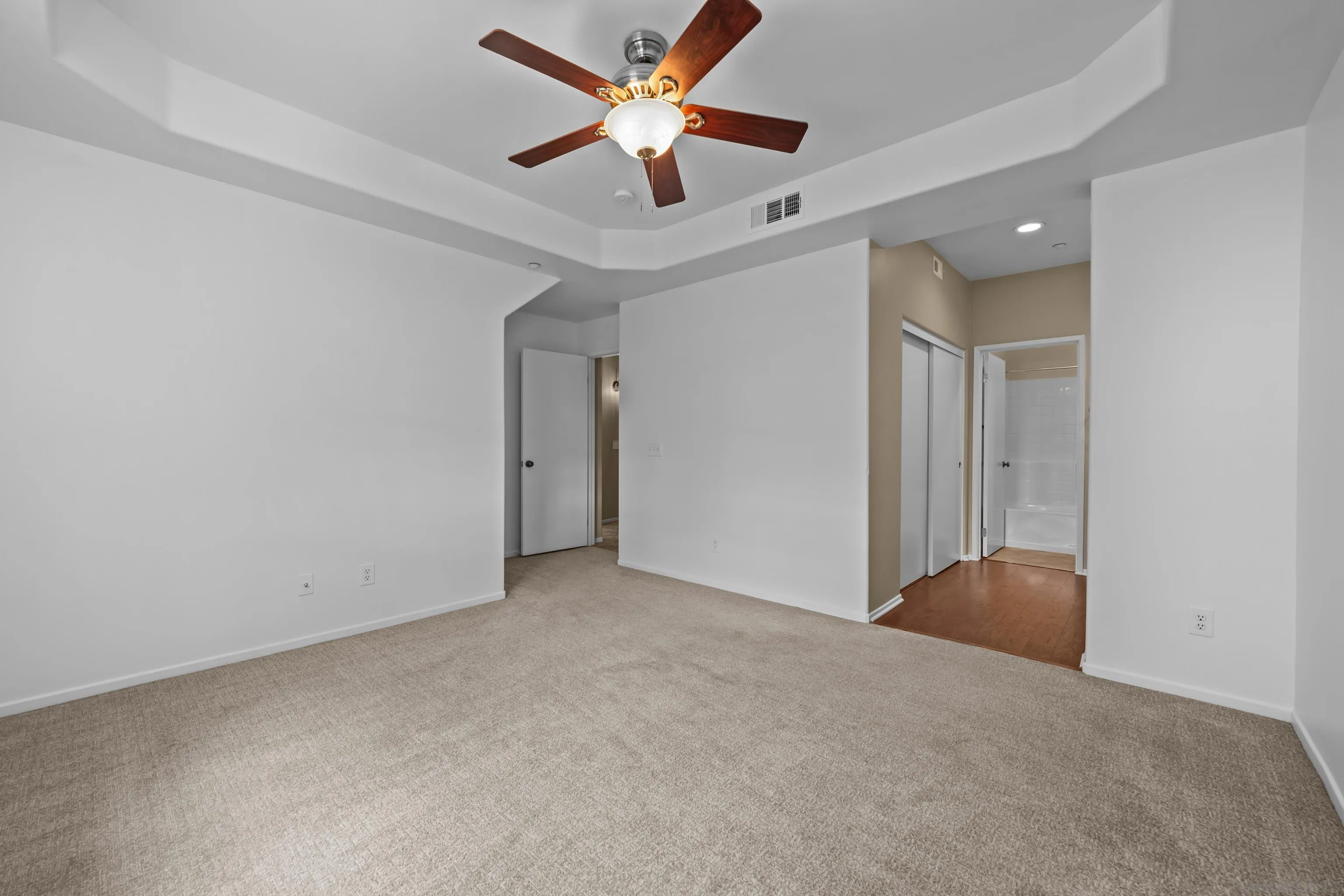 3267 Dehesa Road, Unit 69 El Cajon, CA 92019 - Photo 17 of 34 a view of an empty room and chandelier fan