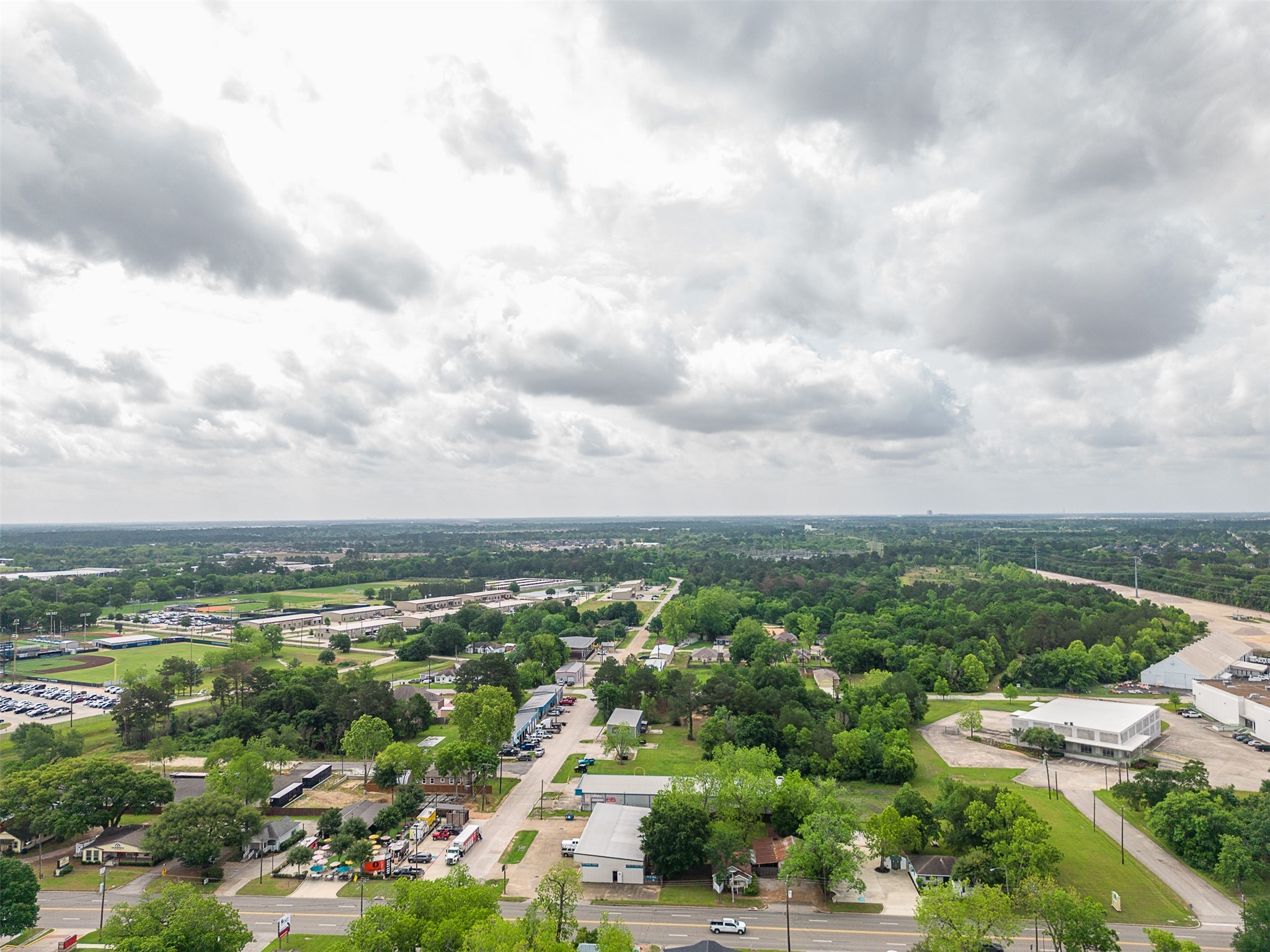 Tbd Mechanic Street Tomball, TX 77375 - Photo 19 of 24 an aerial view of residential houses with outdoor space and entertaining space