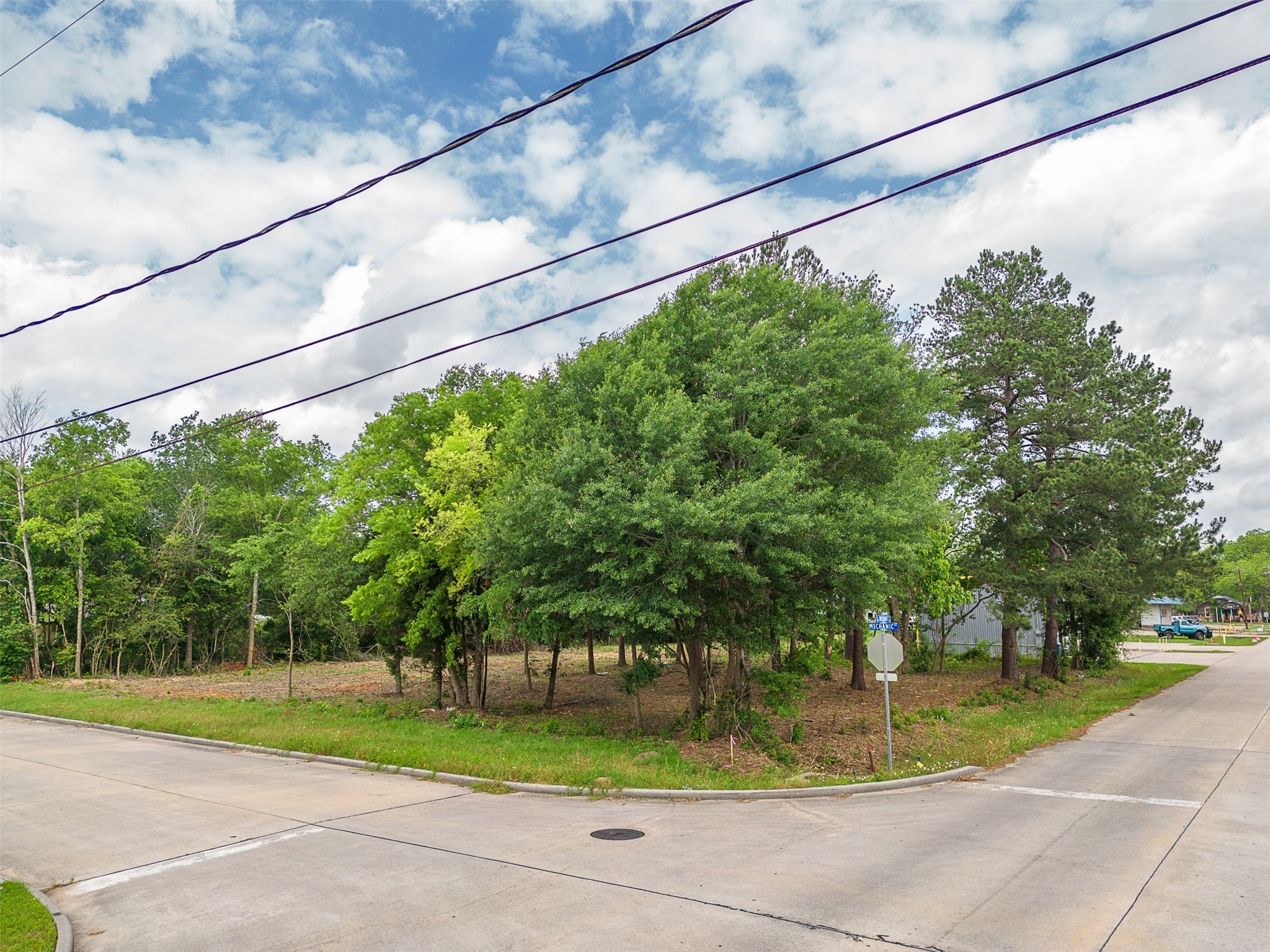 Tbd Mechanic Street Tomball, TX 77375 - Photo 23 of 24 a view of a yard in front of a building