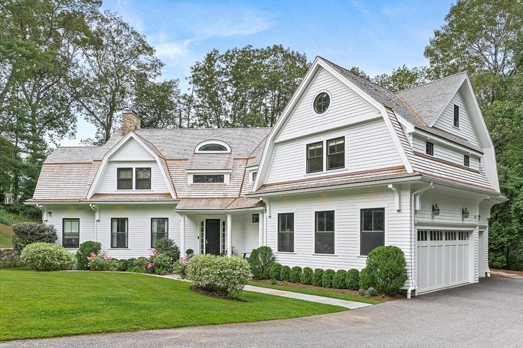 168 Beaver Road Weston, MA 02493 - Photo 26 of 27 a front view of a house with a yard
