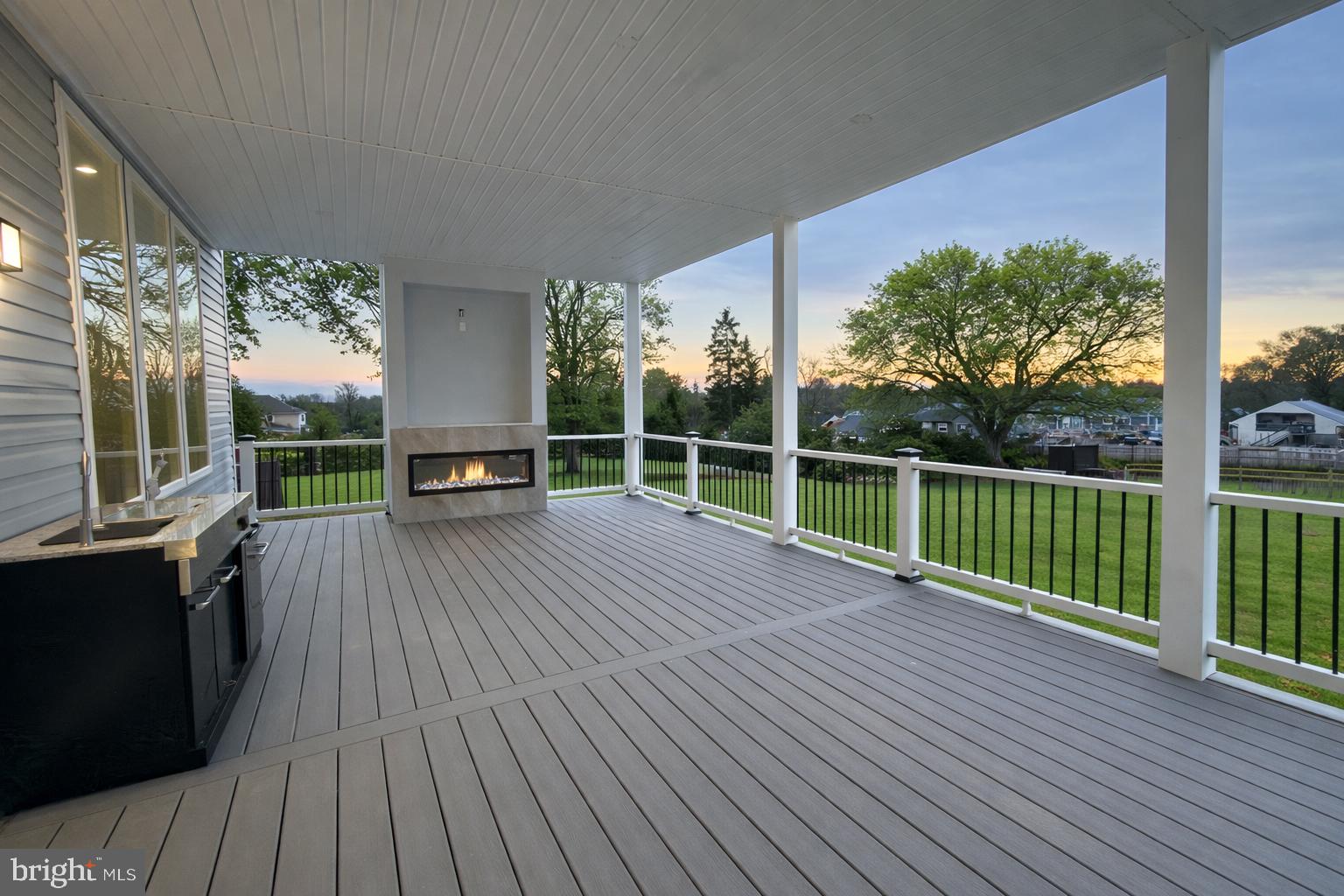 2613 Beacon Hill Road Alexandria, VA 22306 - Photo 22 of 65 Serene porch with sunset views.