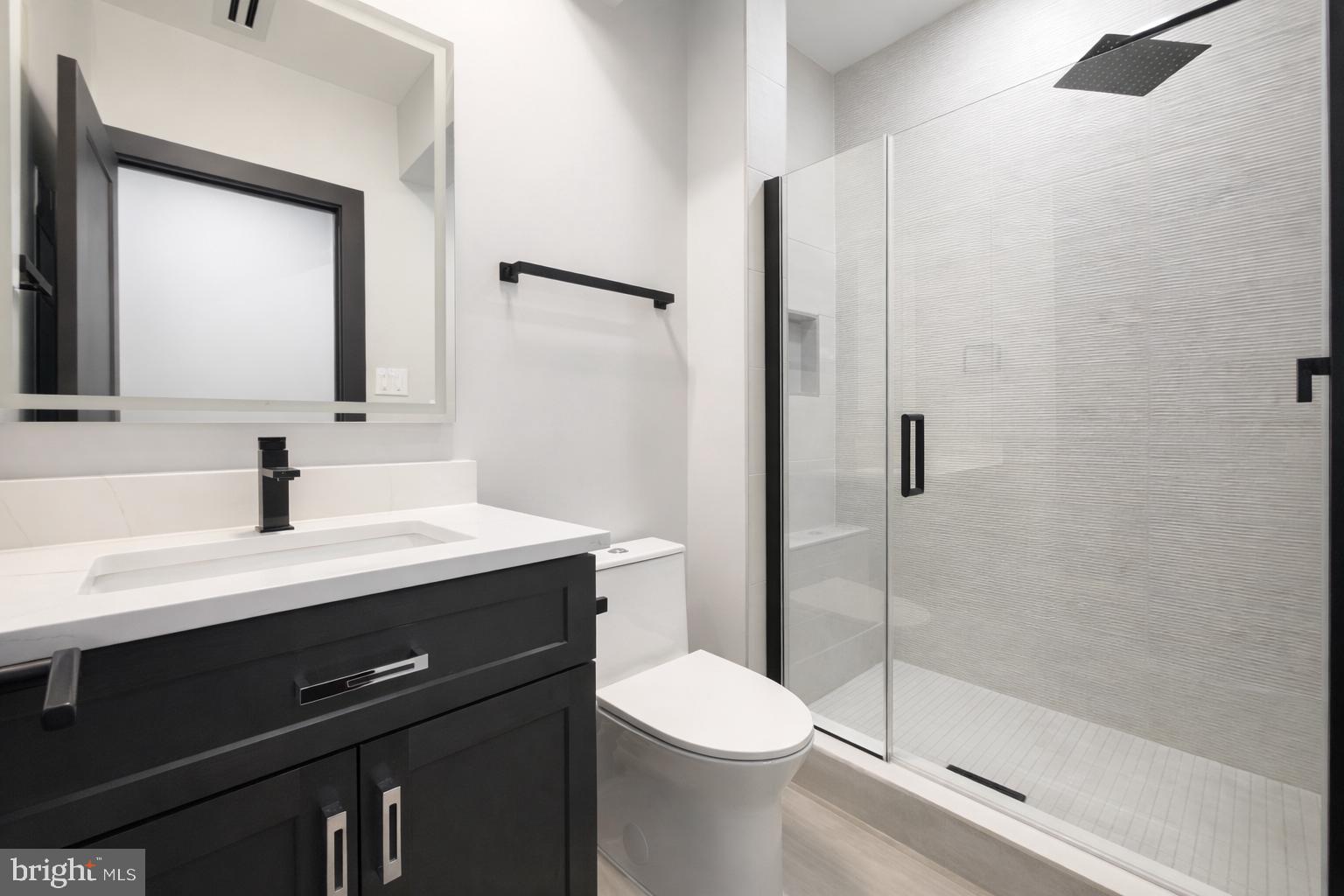 2613 Beacon Hill Road Alexandria, VA 22306 - Photo 42 of 65 Sleek modern bathroom oasis.