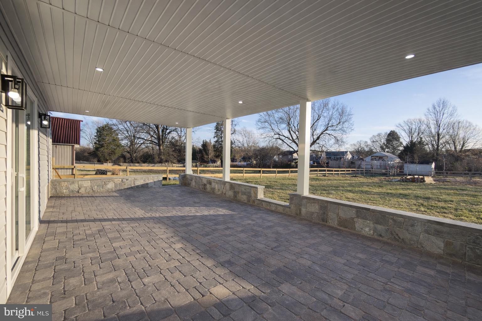 2613 Beacon Hill Road Alexandria, VA 22306 - Photo 56 of 65 Spacious patio with serene views.