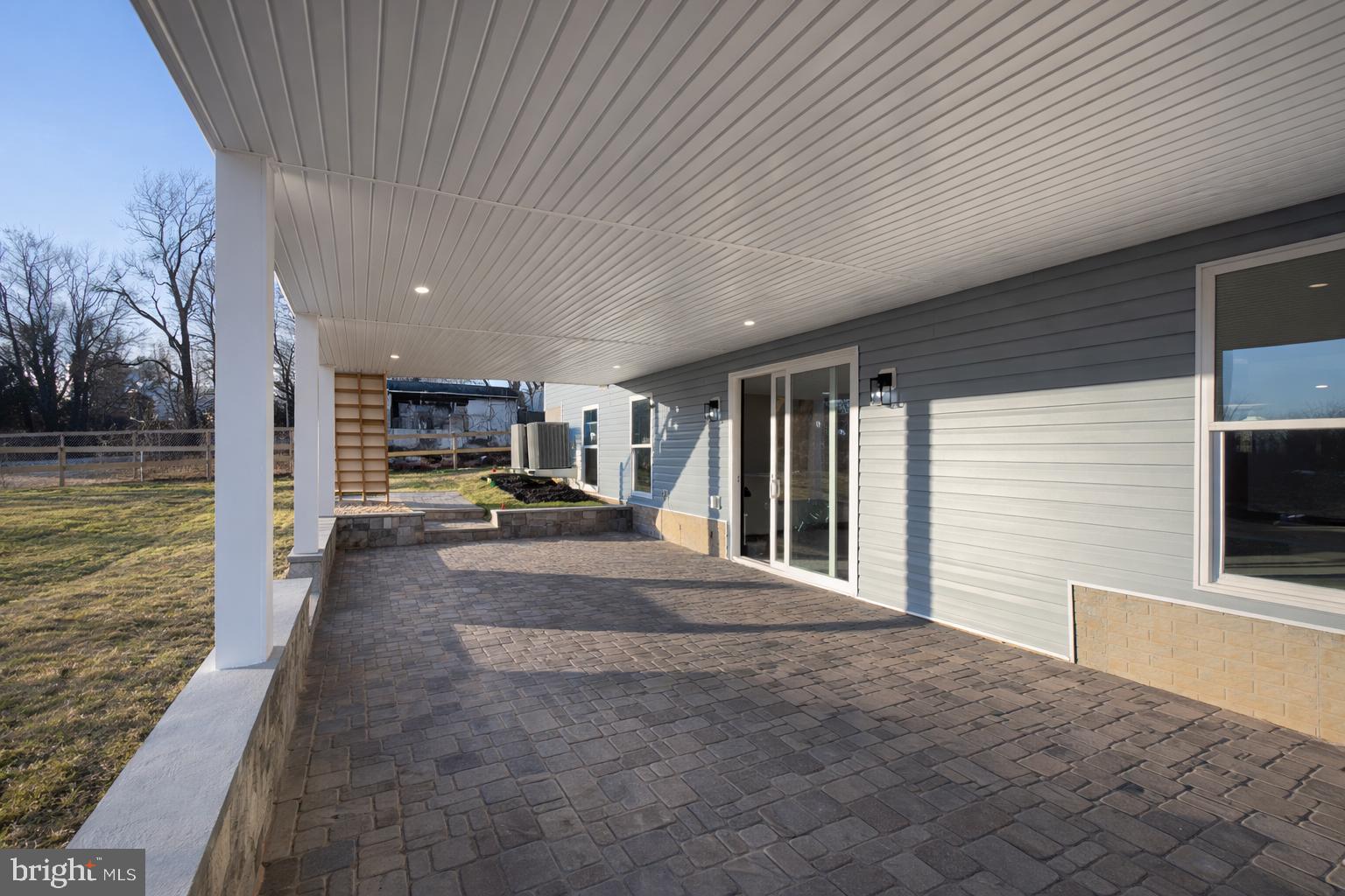 2613 Beacon Hill Road Alexandria, VA 22306 - Photo 57 of 65 Spacious patio with modern design.