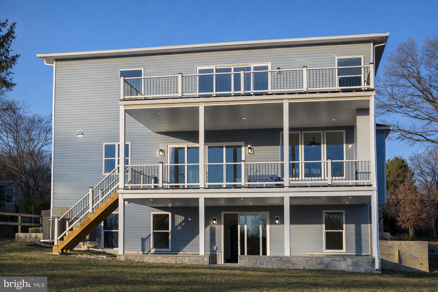 2613 Beacon Hill Road Alexandria, VA 22306 - Photo 58 of 65 Modern home with spacious balconies.