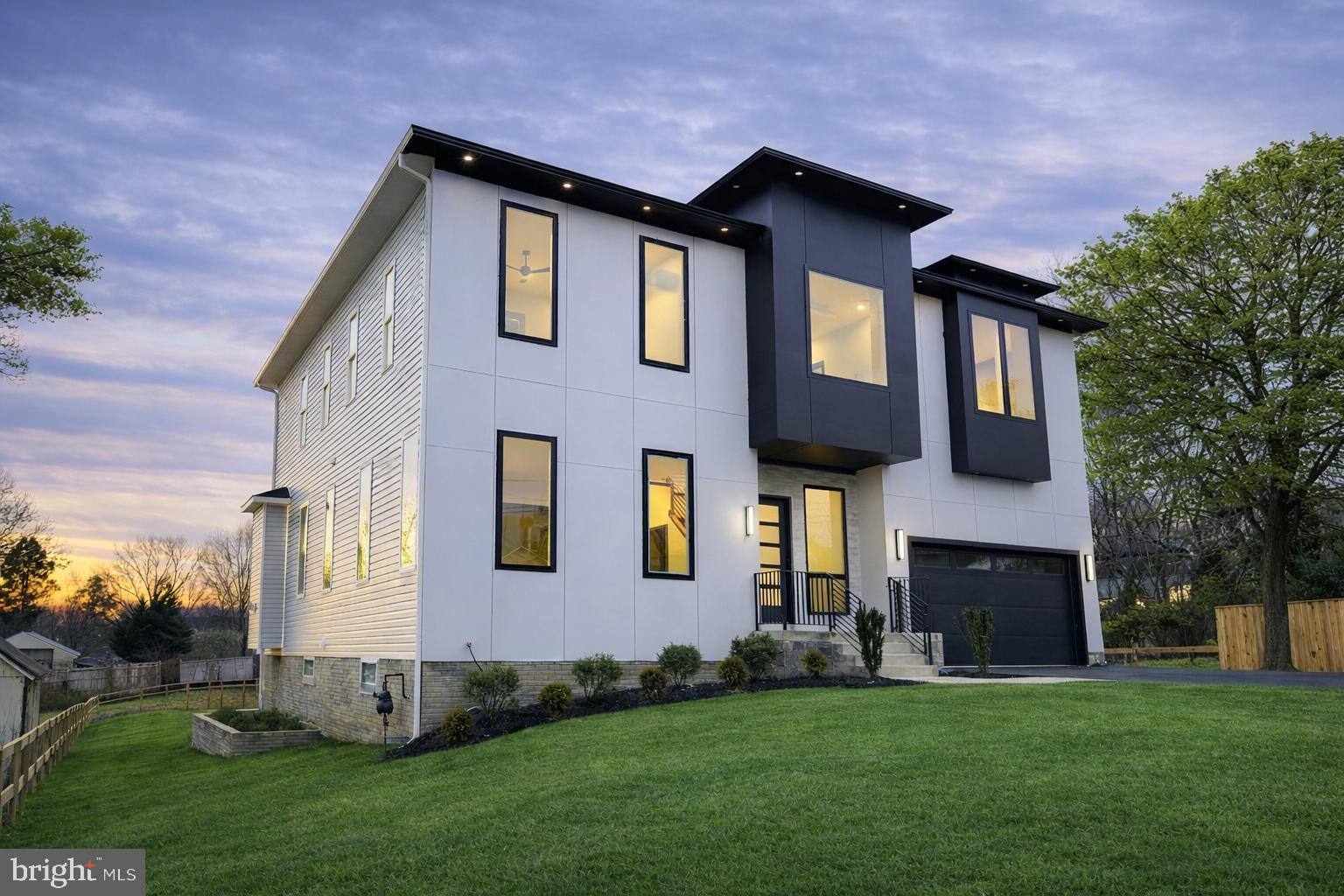 2613 Beacon Hill Road Alexandria, VA 22306 - Photo 62 of 65 Modern elegance meets serene sunset.