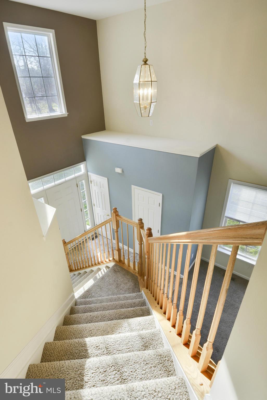 142 Collier Road Grasonville, MD 21638 - Photo 12 of 30 looking downstairs at the 2 story foyer