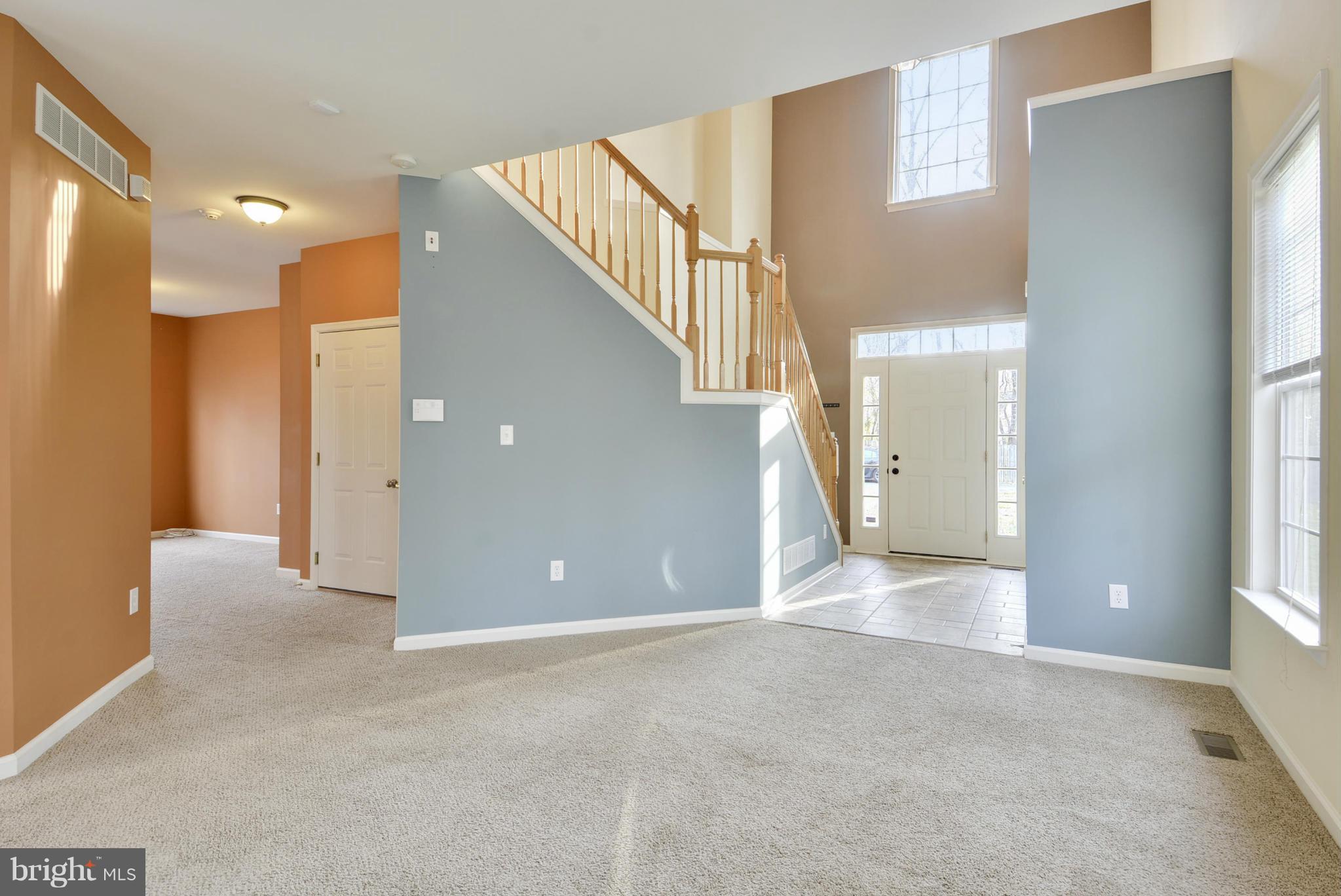 Family Room looking toward Foyer entrance