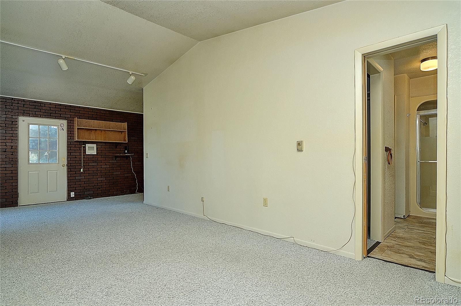 114 Loop Drive Howard, CO 81233 - Photo 16 of 24 an empty room with closet and mirrors