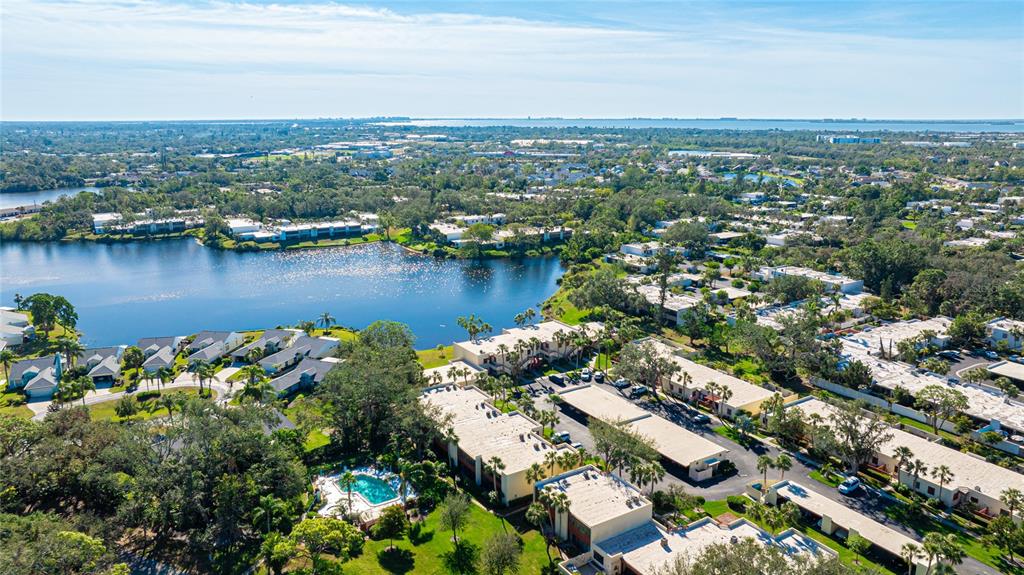 527 Spring Lakes Boulevard Bradenton, FL 34210 - Photo 29 of 41 an aerial view of city and lake view