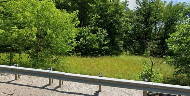 a view of a from a window