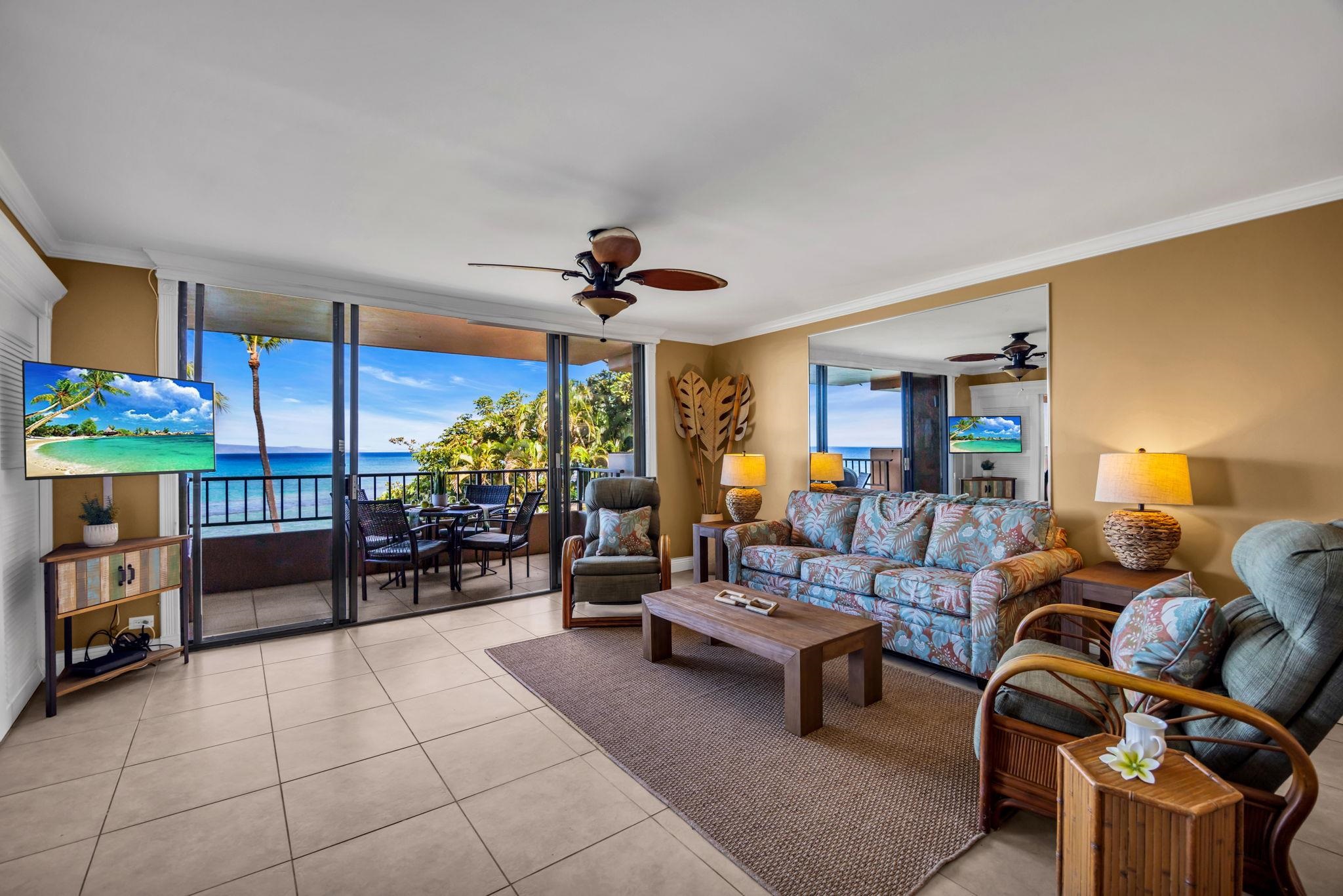 3615 Lower Honoapiilani Road, Unit 222 Lahaina, HI 96761 - Photo 44 of 50 a living room with furniture